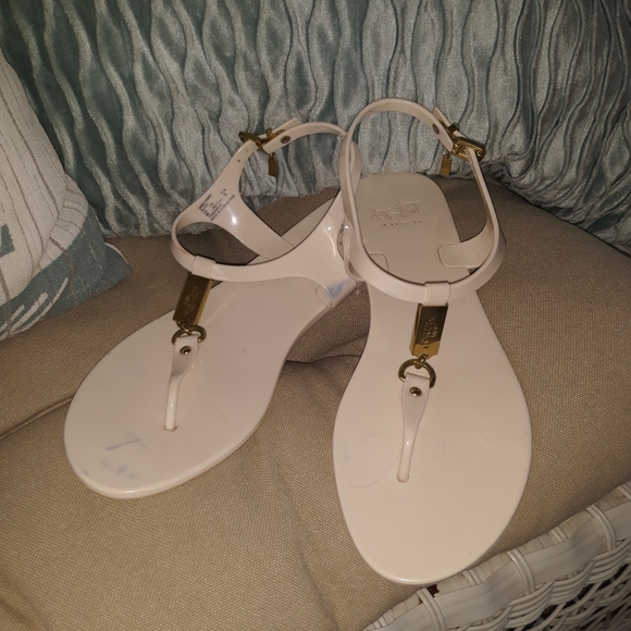 Coach solid Jelly Sandals - Picture 2 of 5